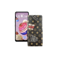 Чохол-флип з екошкіри для телефону LG K51s