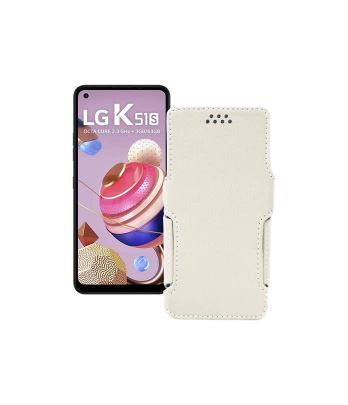 Чохол-книжка з екошкіри для телефону LG K51s