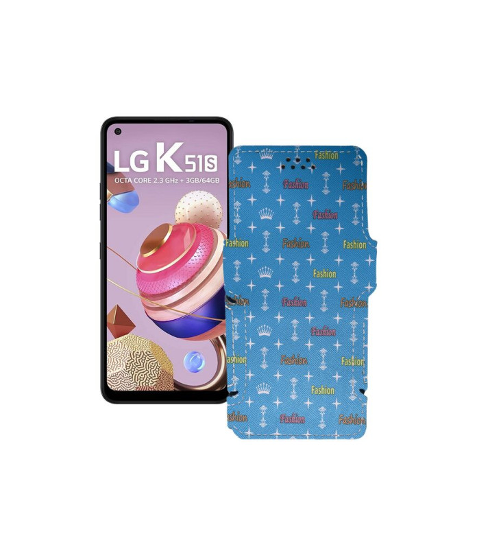 Чохол-книжка з екошкіри для телефону LG K51s