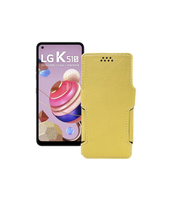 Чохол-книжка з екошкіри для телефону LG K51s