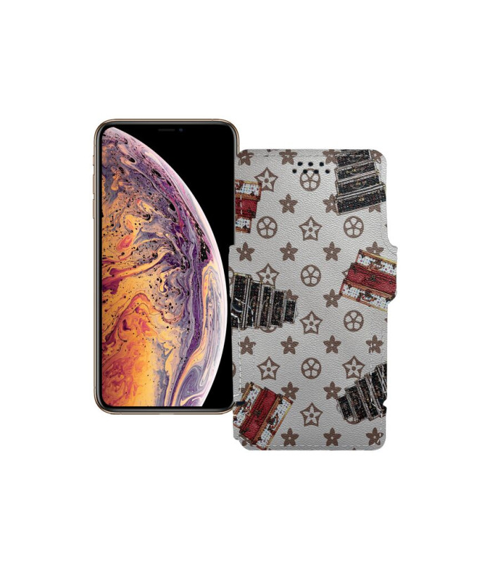 Чохол-книжка з екошкіри для телефону Apple iPhone XS Max