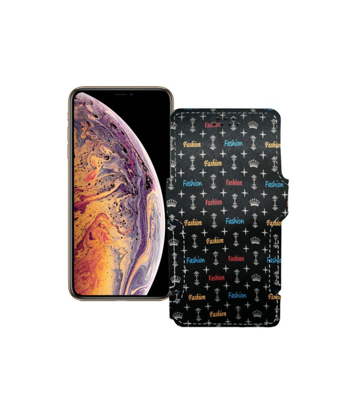 Чохол-книжка з екошкіри для телефону Apple iPhone XS Max