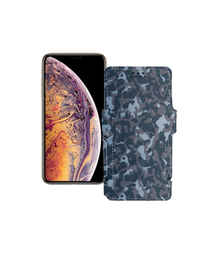 Чохол-книжка з екошкіри для телефону Apple iPhone XS Max