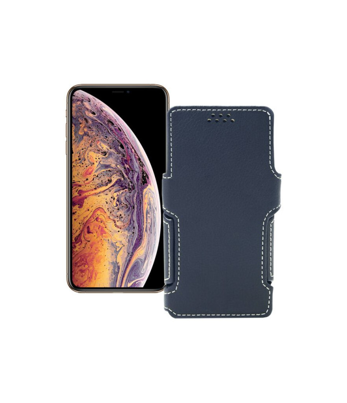 Чохол-книжка з екошкіри для телефону Apple iPhone XS Max