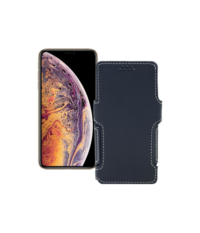 Чохол-книжка з екошкіри для телефону Apple iPhone XS Max