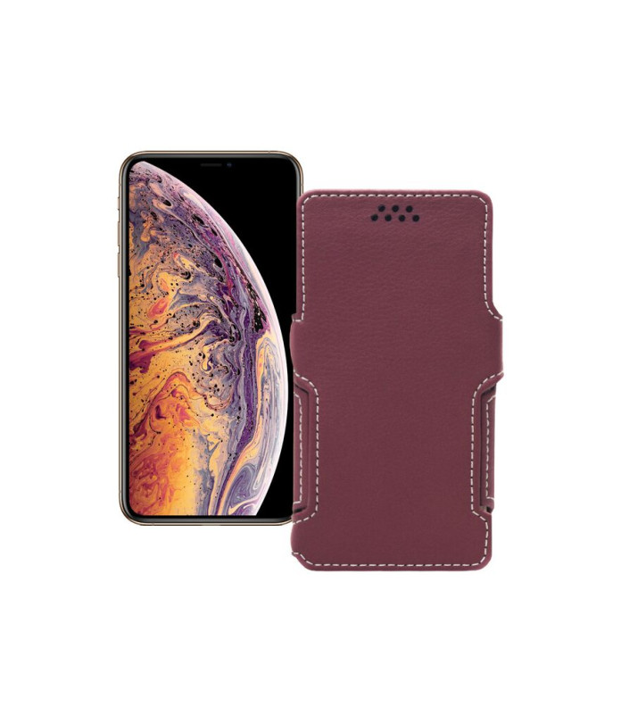 Чохол-книжка з екошкіри для телефону Apple iPhone XS Max