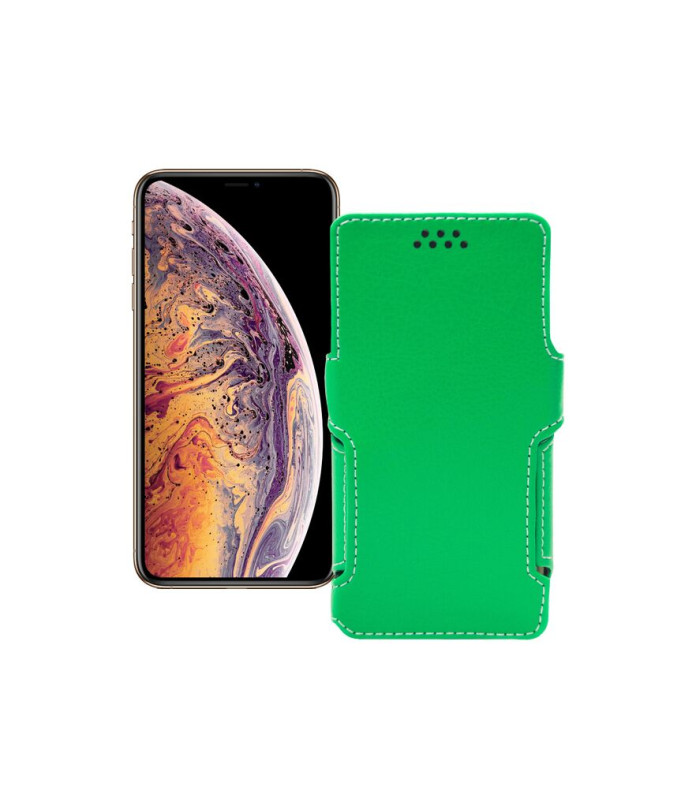 Чохол-книжка з екошкіри для телефону Apple iPhone XS Max