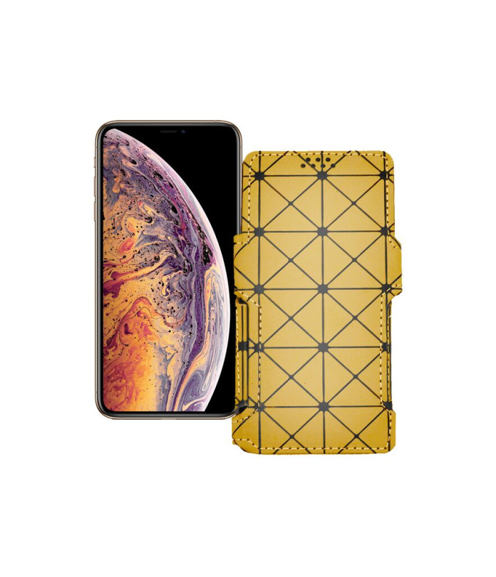 Чохол-книжка з екошкіри для телефону Apple iPhone XS Max