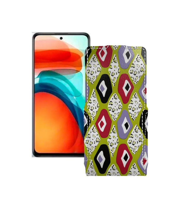 Чохол-флип з екошкіри для телефону Xiaomi Redmi Note 10 pro (китайская версия)