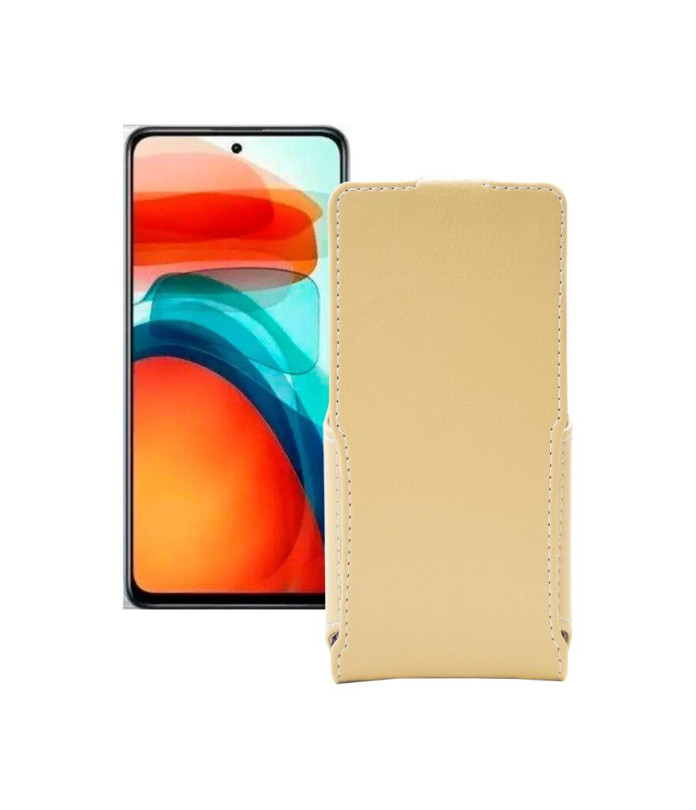 Чохол-флип з екошкіри для телефону Xiaomi Redmi Note 10 pro (китайская версия)