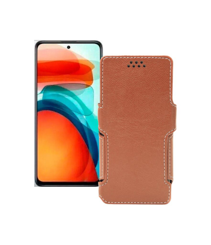 Чохол-книжка з екошкіри для телефону Xiaomi Redmi Note 10 pro (китайская версия)