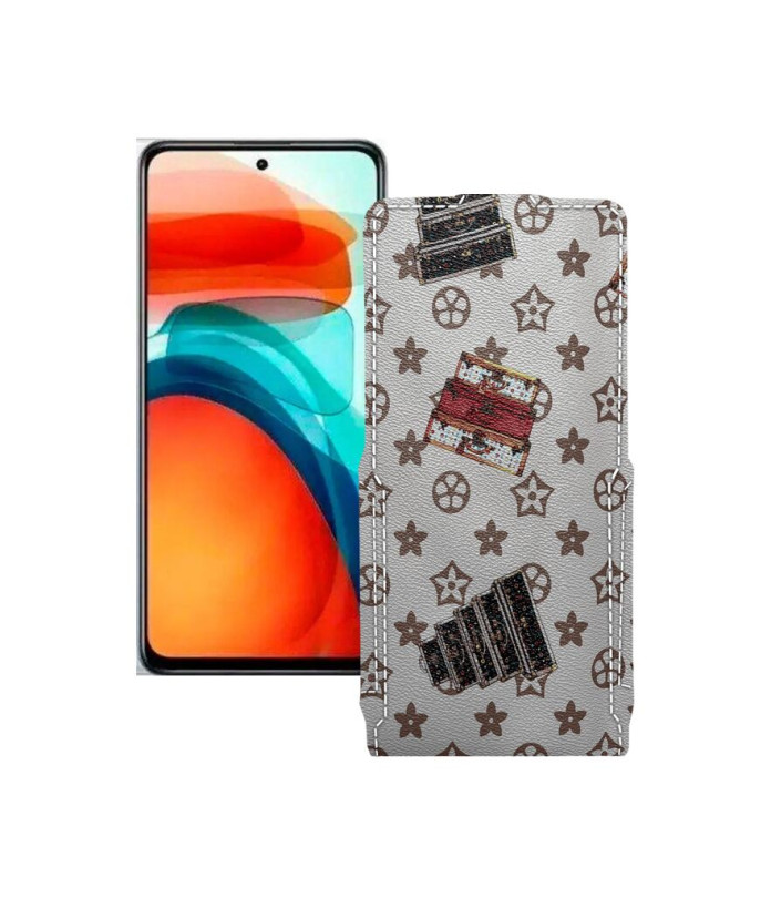 Чохол-флип з екошкіри для телефону Xiaomi Redmi Note 10 pro (китайская версия)