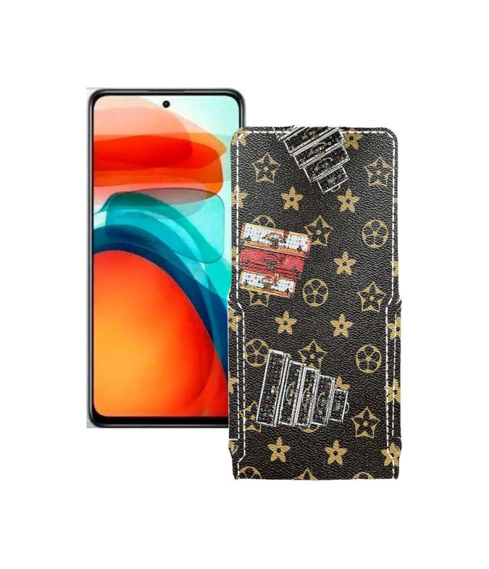 Чохол-флип з екошкіри для телефону Xiaomi Redmi Note 10 pro (китайская версия)