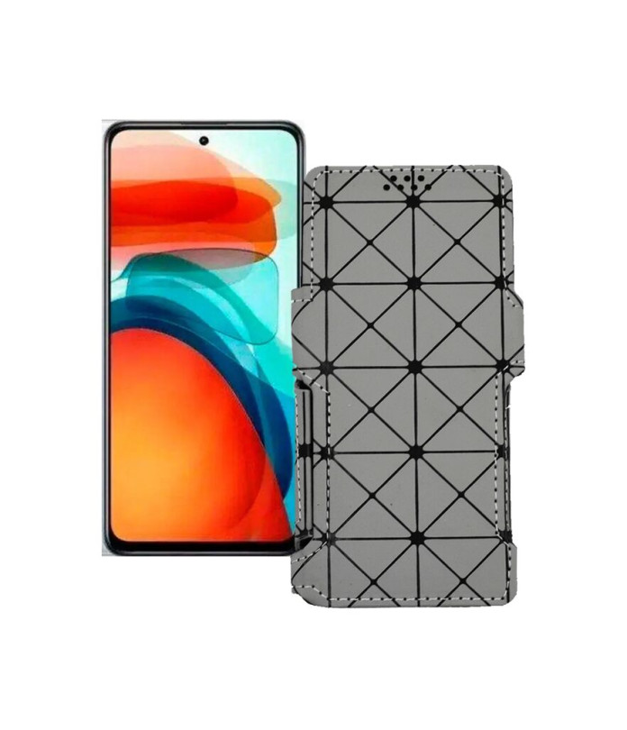 Чохол-книжка з екошкіри для телефону Xiaomi Redmi Note 10 pro (китайская версия)