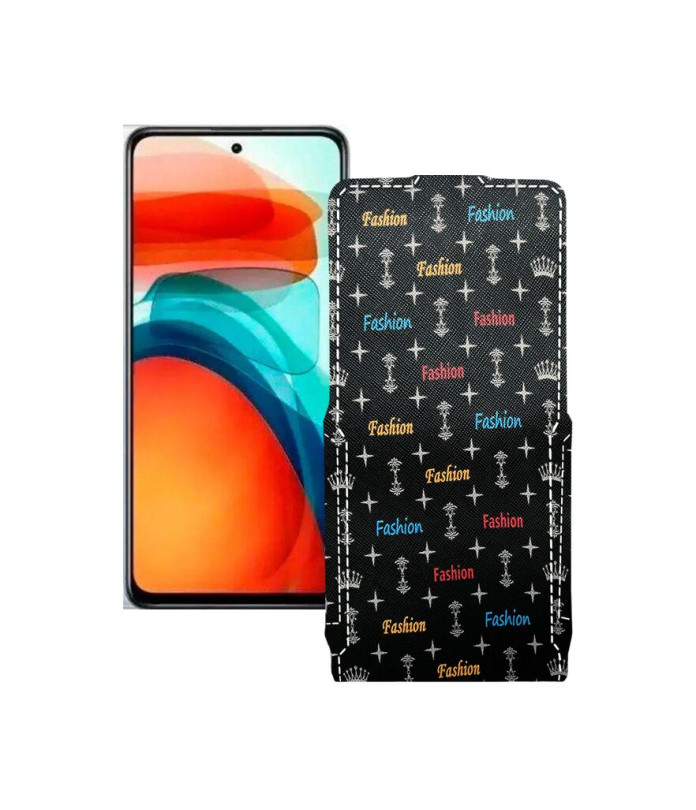 Чохол-флип з екошкіри для телефону Xiaomi Redmi Note 10 pro (китайская версия)