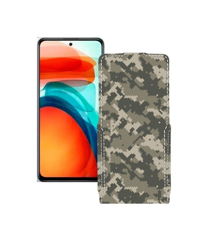 Чохол-флип з екошкіри для телефону Xiaomi Redmi Note 10 pro (китайская версия)