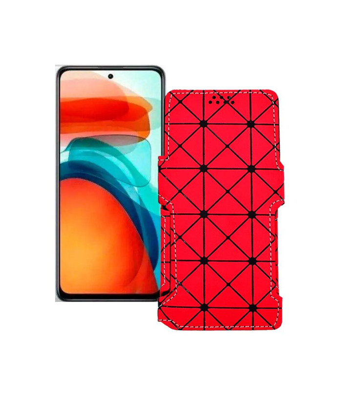 Чохол-книжка з екошкіри для телефону Xiaomi Redmi Note 10 pro (китайская версия)