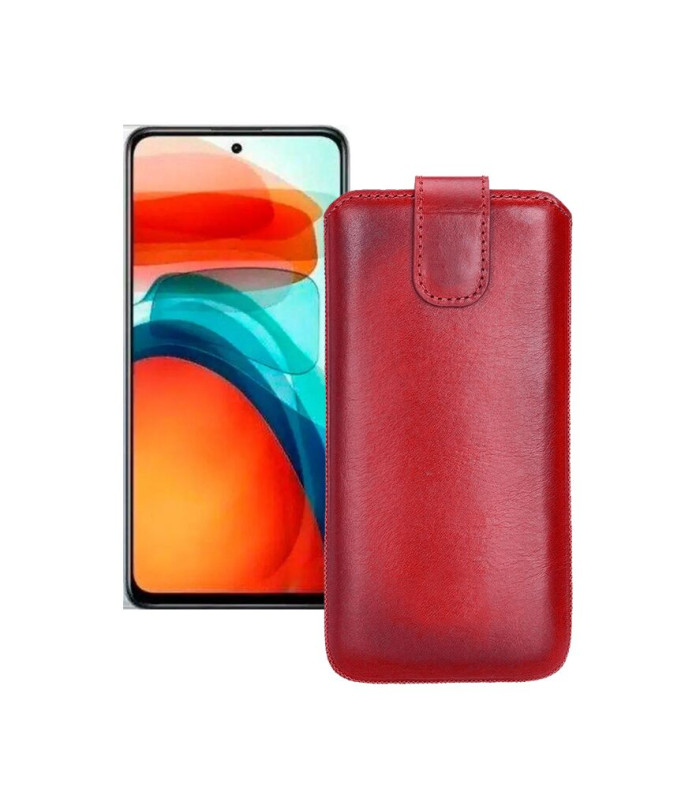 Витяжка зі шкіри для телефону Xiaomi Redmi Note 10 pro (китайская версия)