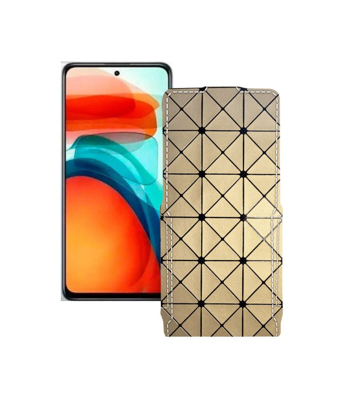 Чохол-флип з екошкіри для телефону Xiaomi Redmi Note 10 pro (китайская версия)