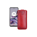 Витяжка з екошкіри для телефону Motorola Moto G13