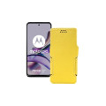 Чохол-книжка з екошкіри для телефону Motorola Moto G13