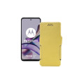 Чохол-книжка з екошкіри для телефону Motorola Moto G13