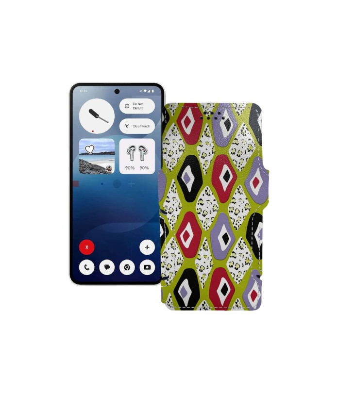 Чохол-книжка з екошкіри для телефону Nothing Phone (3a) 5G