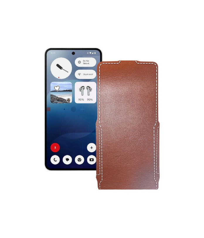 Чохол-флип з екошкіри для телефону Nothing Phone (3a) 5G