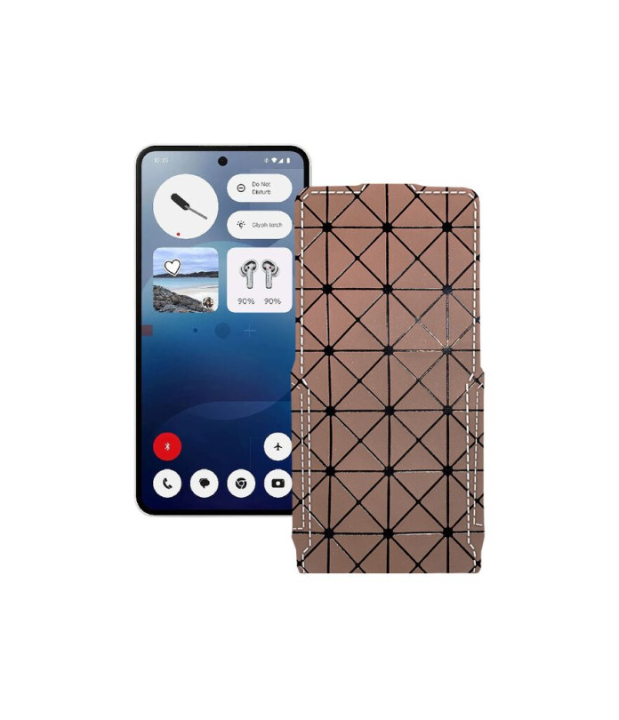 Чохол-флип з екошкіри для телефону Nothing Phone (3a) 5G