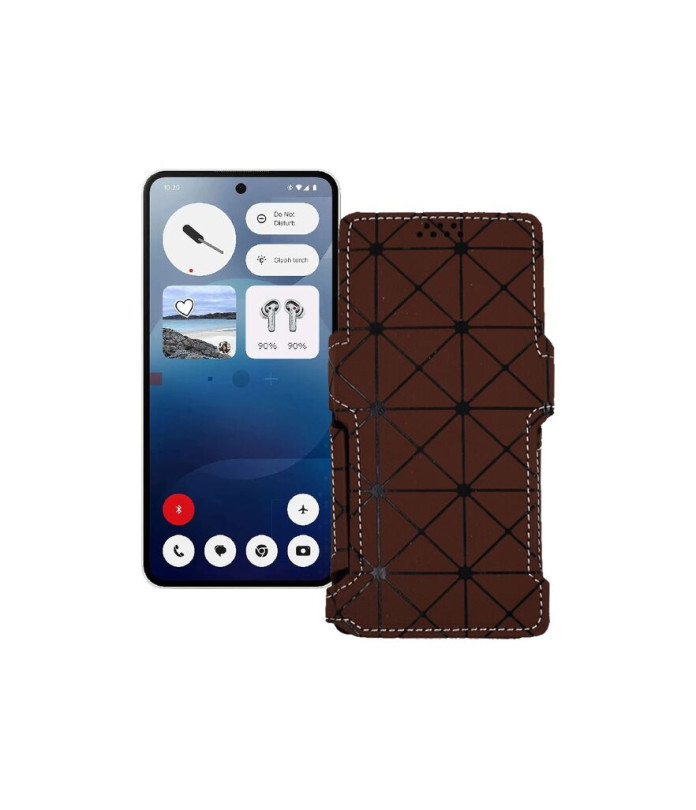 Чохол-книжка з екошкіри для телефону Nothing Phone (3a) 5G