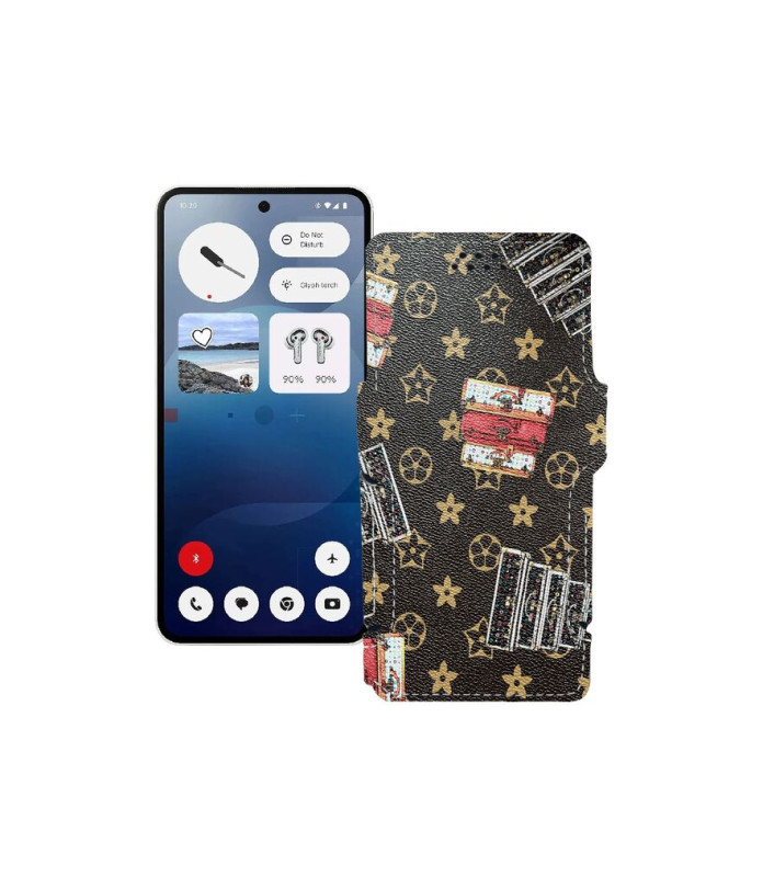 Чохол-книжка з екошкіри для телефону Nothing Phone (3a) 5G