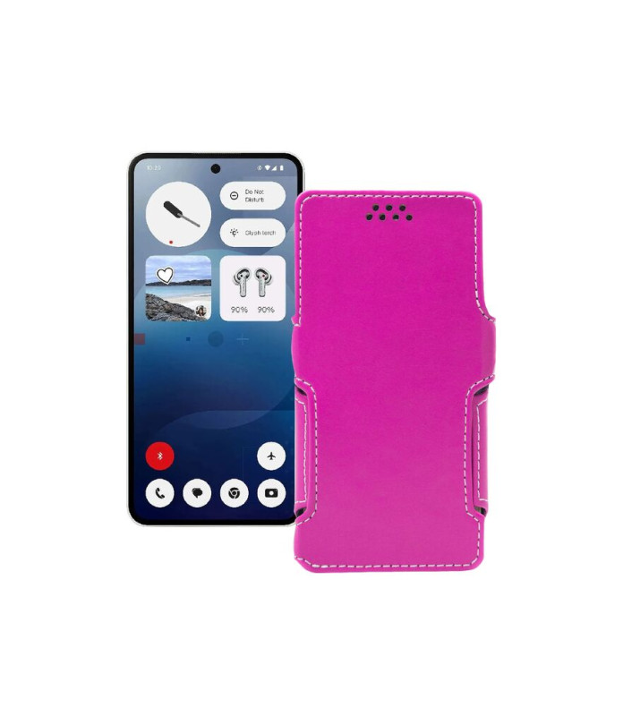 Чохол-книжка з екошкіри для телефону Nothing Phone (3a) 5G