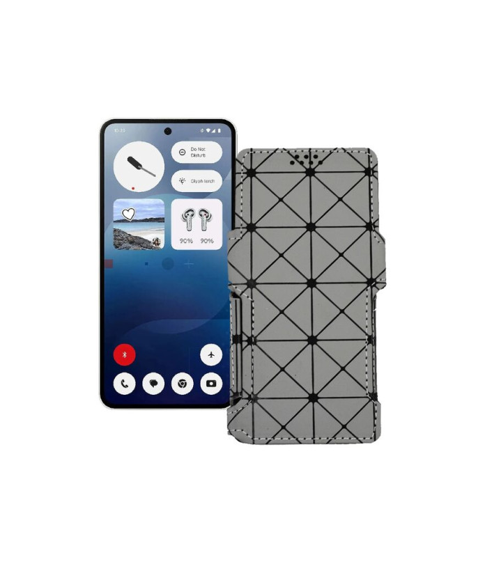 Чохол-книжка з екошкіри для телефону Nothing Phone (3a) 5G