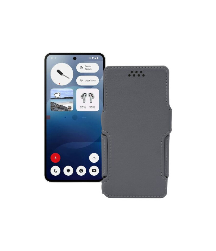 Чохол-книжка з екошкіри для телефону Nothing Phone (3a) 5G