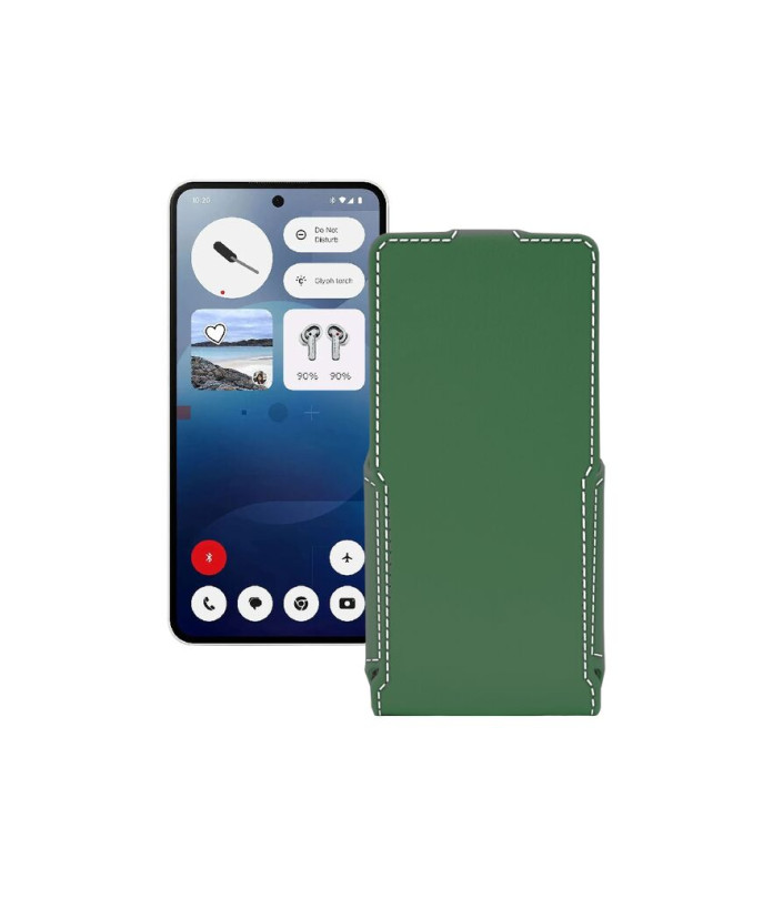 Чохол-флип з екошкіри для телефону Nothing Phone (3a) 5G