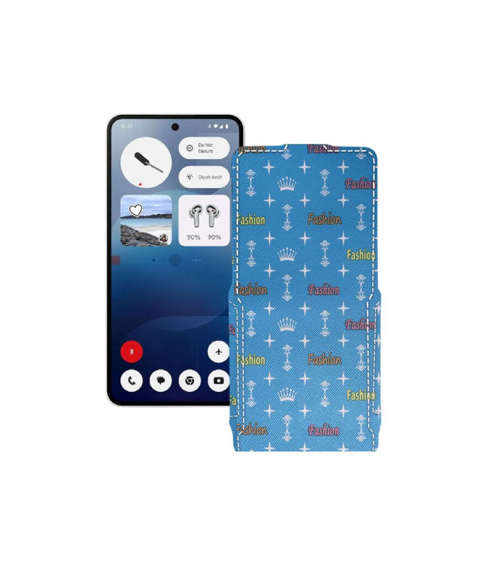 Чохол-флип з екошкіри для телефону Nothing Phone (3a) 5G