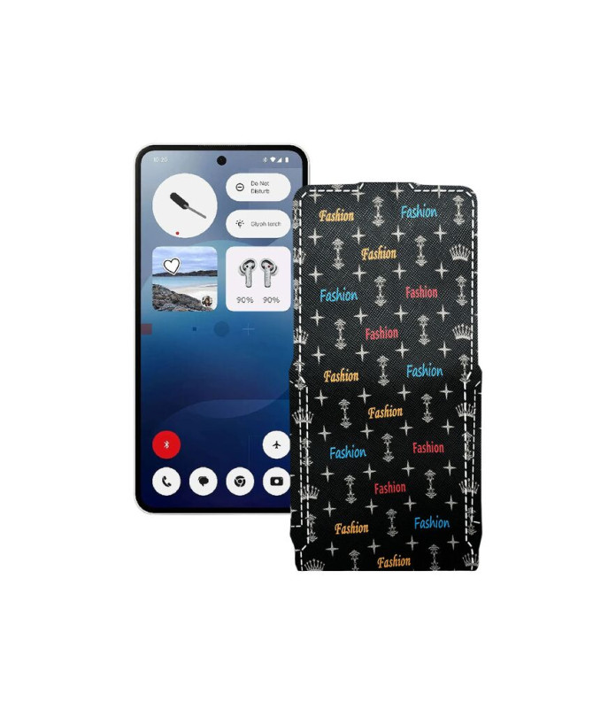 Чохол-флип з екошкіри для телефону Nothing Phone (3a) 5G