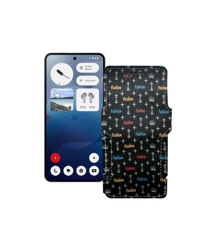 Чохол-книжка з екошкіри для телефону Nothing Phone (3a) 5G