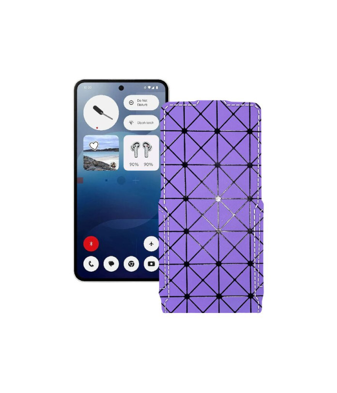 Чохол-флип з екошкіри для телефону Nothing Phone (3a) 5G