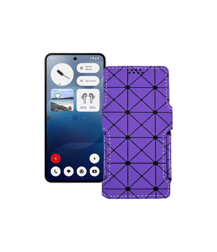 Чохол-книжка з екошкіри для телефону Nothing Phone (3a) 5G