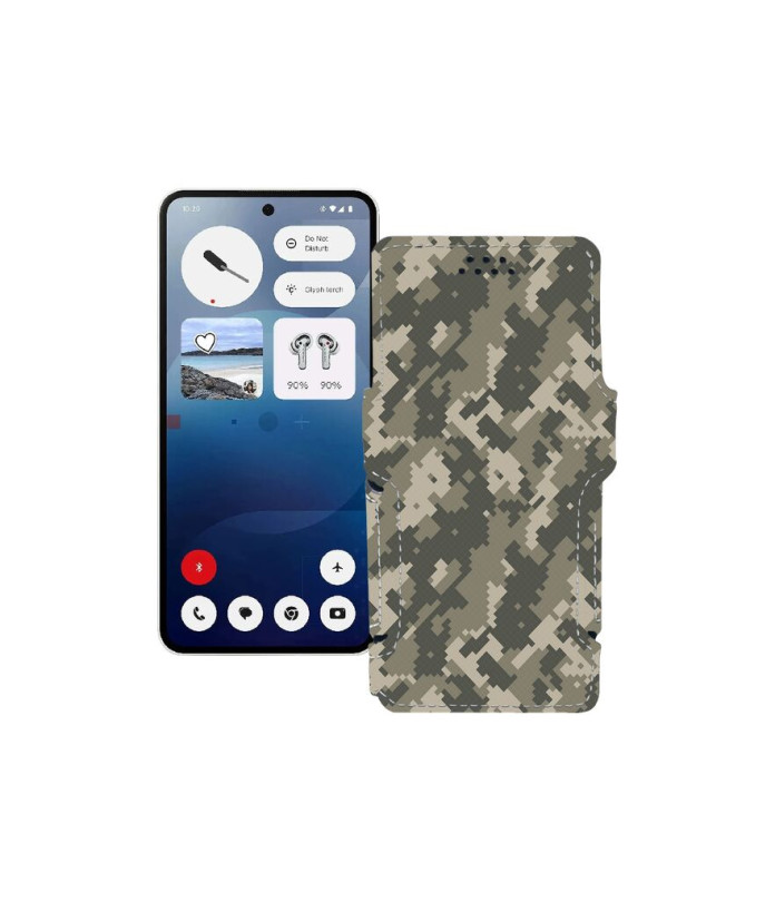 Чохол-книжка з екошкіри для телефону Nothing Phone (3a) 5G