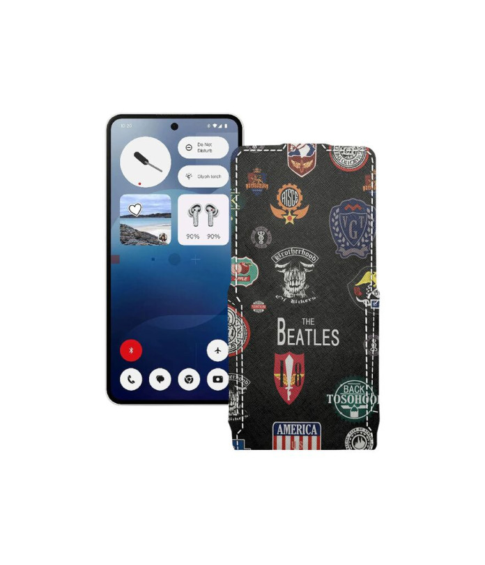 Чохол-флип з екошкіри для телефону Nothing Phone (3a) 5G