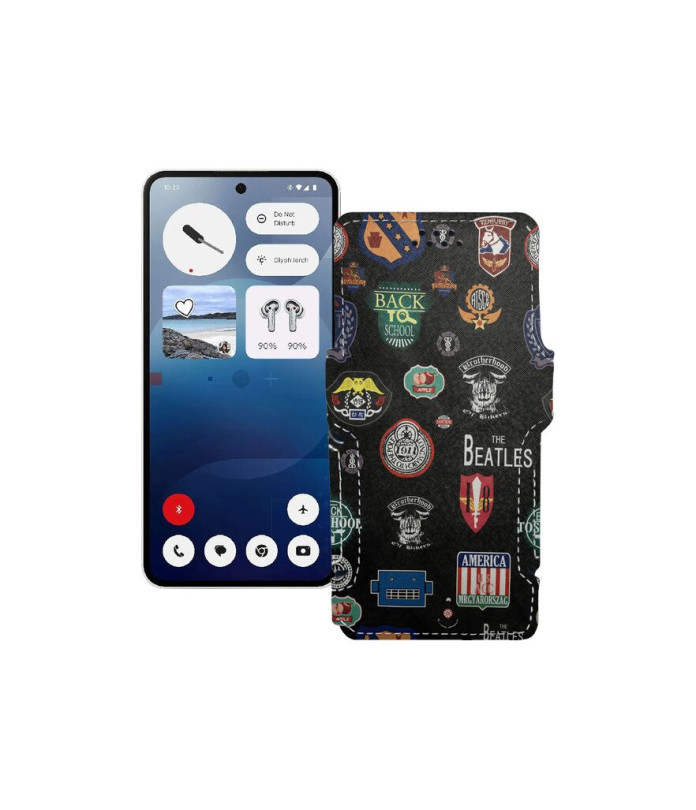 Чохол-книжка з екошкіри для телефону Nothing Phone (3a) 5G