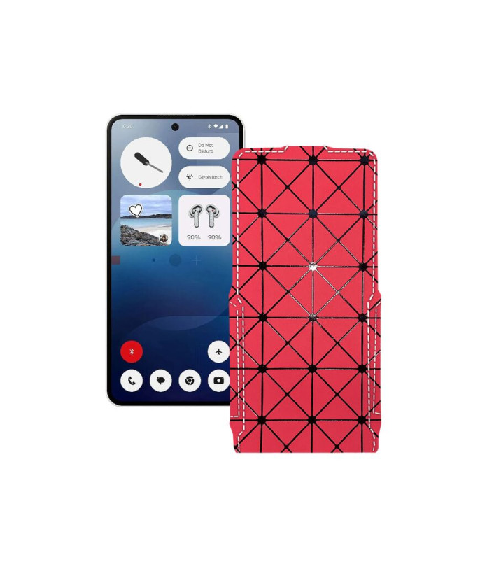 Чохол-флип з екошкіри для телефону Nothing Phone (3a) 5G