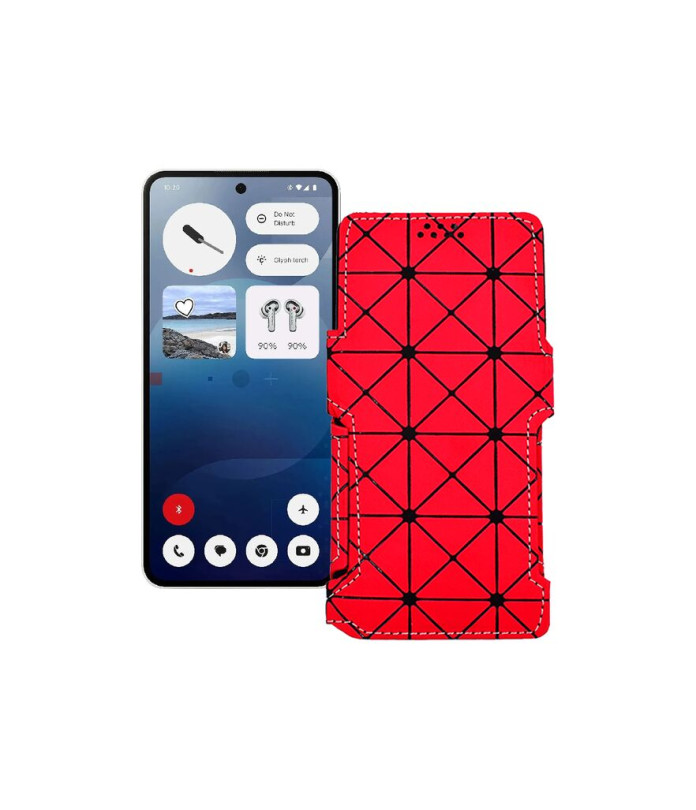 Чохол-книжка з екошкіри для телефону Nothing Phone (3a) 5G