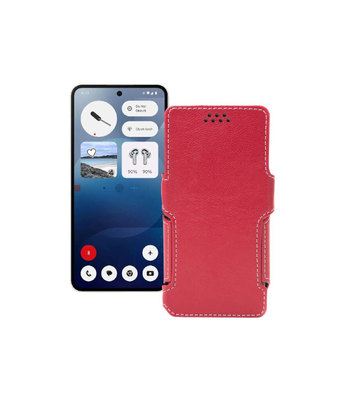 Чохол-книжка з екошкіри для телефону Nothing Phone (3a) 5G