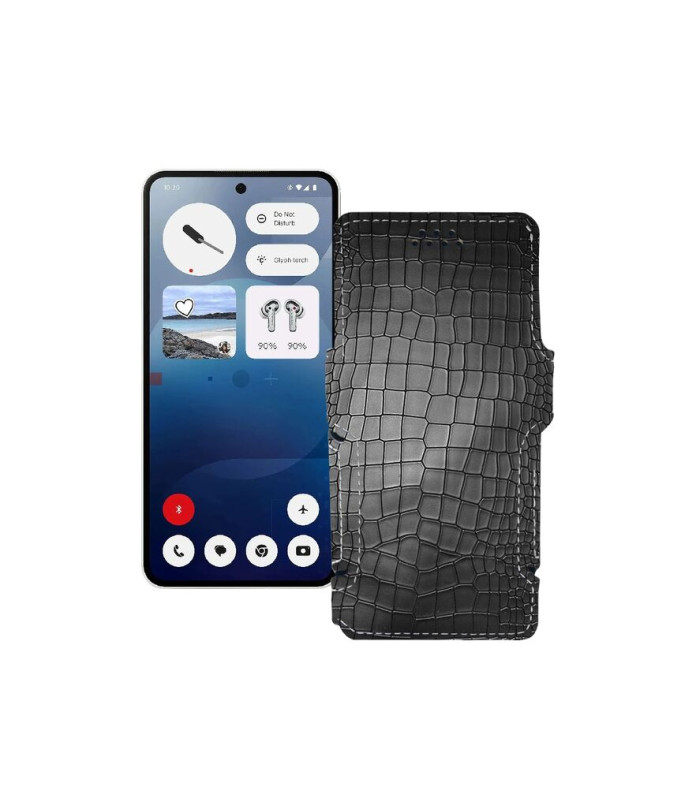 Чохол-книжка з екошкіри для телефону Nothing Phone (3a) 5G