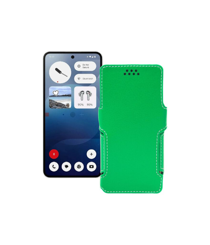 Чохол-книжка з екошкіри для телефону Nothing Phone (3a) 5G