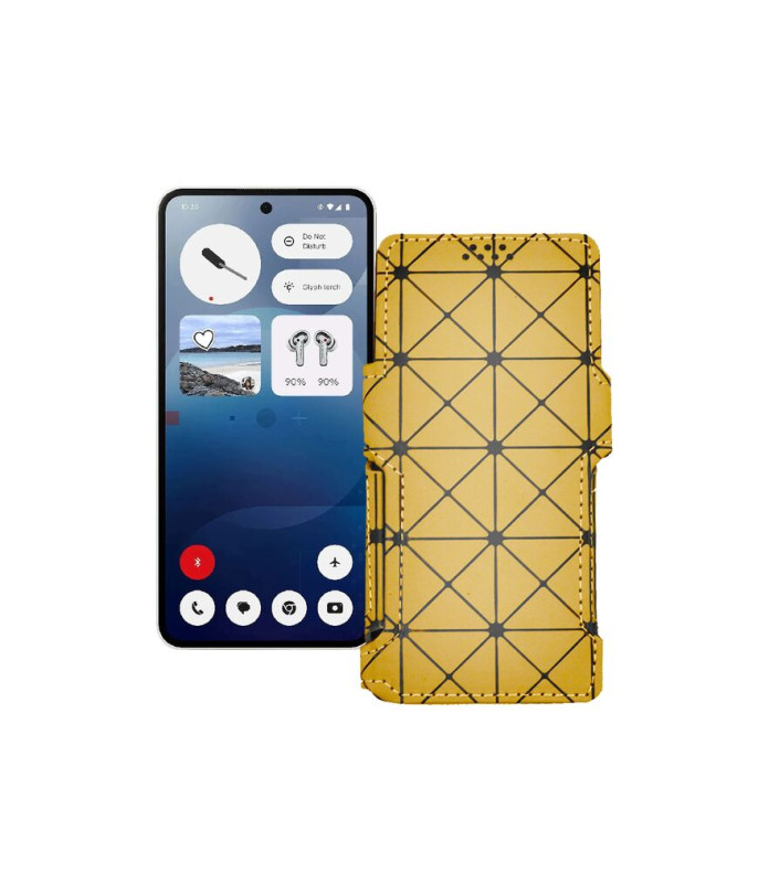 Чохол-книжка з екошкіри для телефону Nothing Phone (3a) 5G