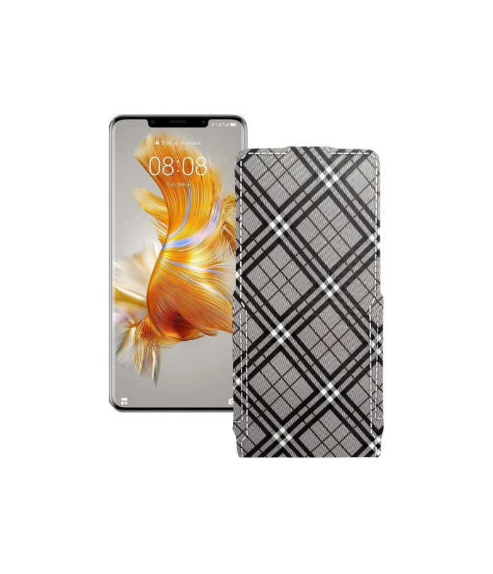Чохол-флип з екошкіри для телефону Huawei Mate 50 pro